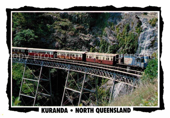 Eisenbahn Kuranda Scenic Railway North Queensland Stoney Creek Falls