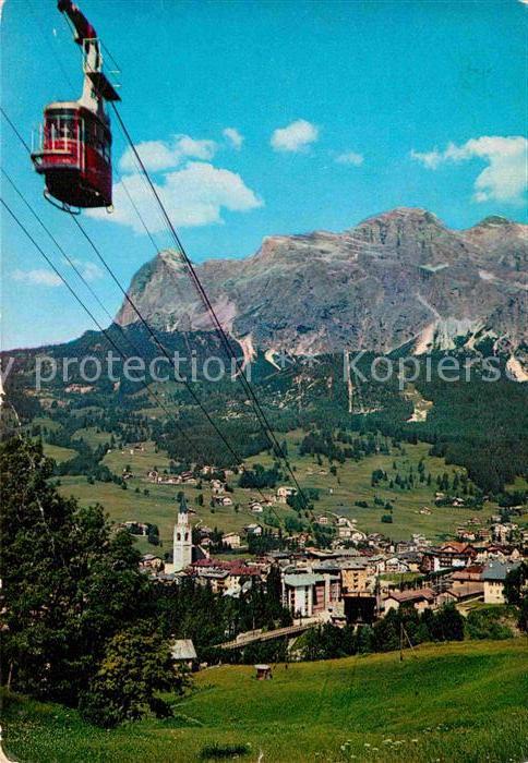 Seilbahn Cortina d Ampezzo Tofane Dolomiti