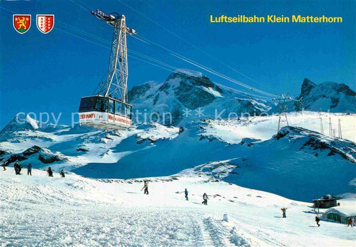 Seilbahn Klein Matterhorn Zermatt Liskamm Breithorn