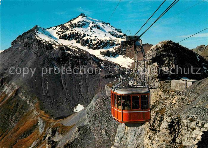 Seilbahn Schilthorn Muerren Drehrestaurant Schilthorngipfel
