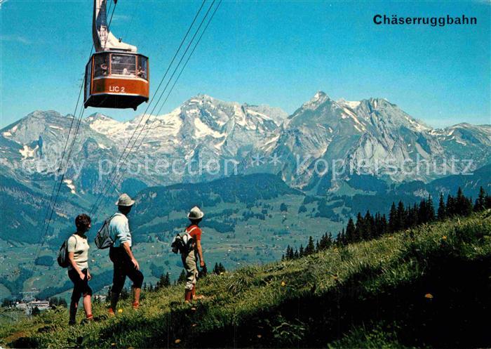 Seilbahn Chaeserrgg Unterwasser Obertoggenburg Saentis Schafberg