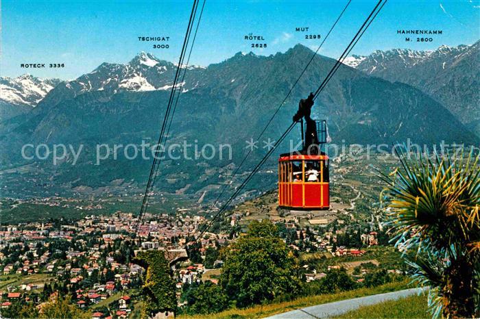 Seilbahn Merano Panorama