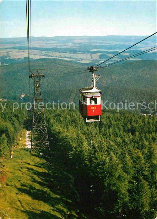 Seilbahn Krkonose Janske Lazne Lanovka na Cernou Horu