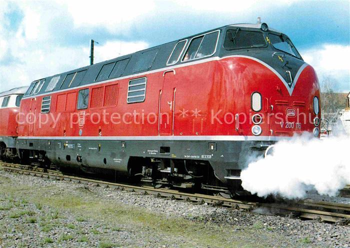 Lokomotive Diesellok V 200 116 Betriebshof Oberhausen Osterfeld Sued