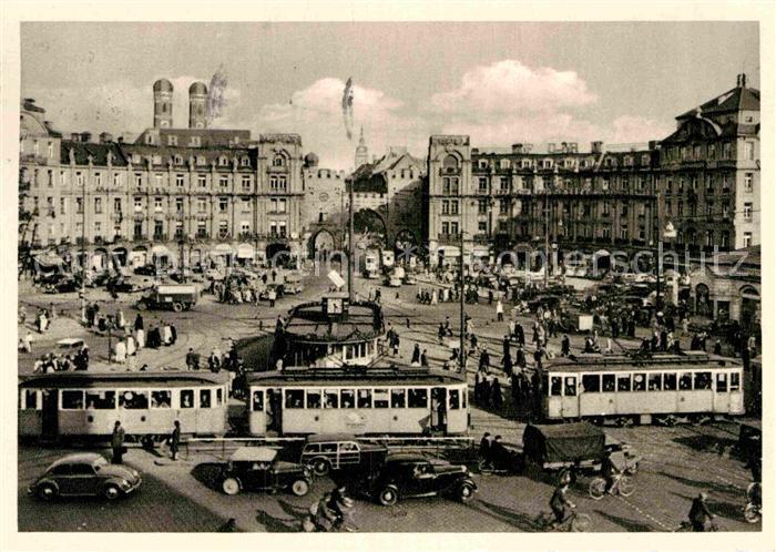 Strassenbahn Muenchen Karlsplatz Karlstor