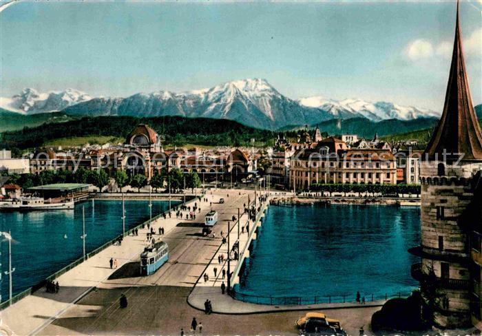 Strassenbahn Luzern Alpen