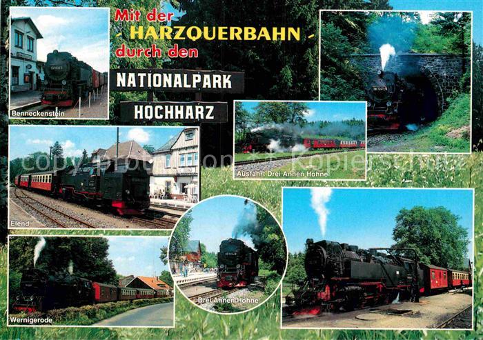 Lokomotive Harzquerbahn Nationalpark Hochharz Elend Drei Annen Hohne