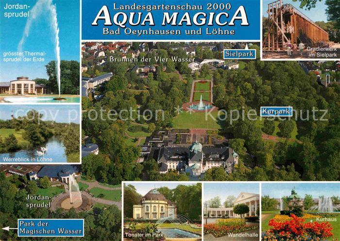 Landesgartenschau Aqua Magica Bad Oeynhausen Loehne Gradierwerk Kurpark