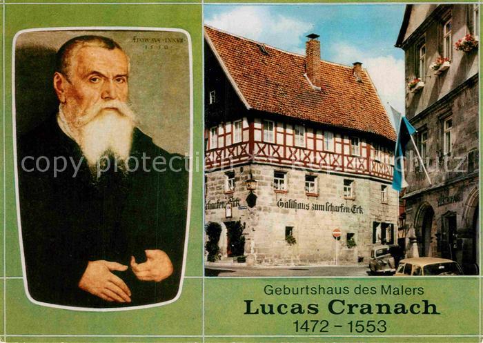 Persoenlichkeiten Lucas Cranach der aeltere Kronach Geburtshaus