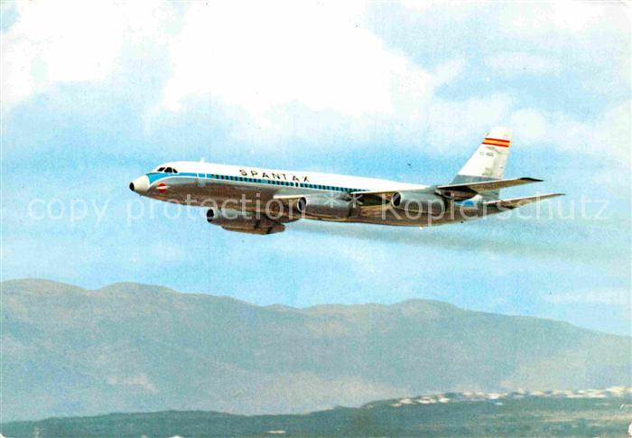 Flugzeuge Zivil Spantax Convair CV 990 A Coronado