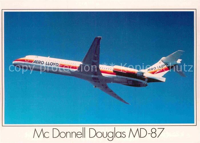 Flugzeuge Zivil Aero Lloyd Mc Donnell Douglas MD-87
