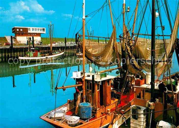 Fischerei Fischkutter Dornumersiel Hafen Strandha