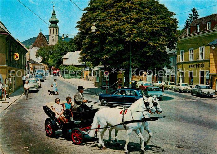 Pferdekutschen Wien Grinzing Himmelstrasse Apotheke