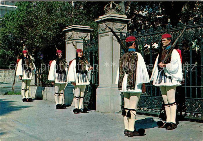 Leibgarde Wache Athen Evzonen