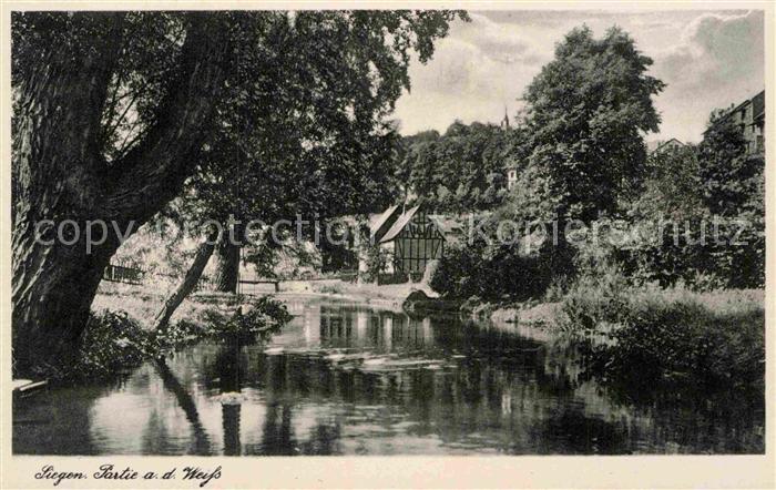 Siegen Westfalen Partie an der Weiss