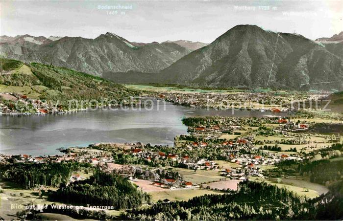 Bad Wiessee Panorama Tegernsee Alpen