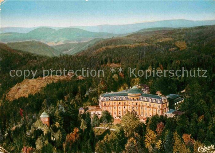 Buehl Baden Kurhaus Buehlerhoehe Schwarzwald Fliegeraufnahme