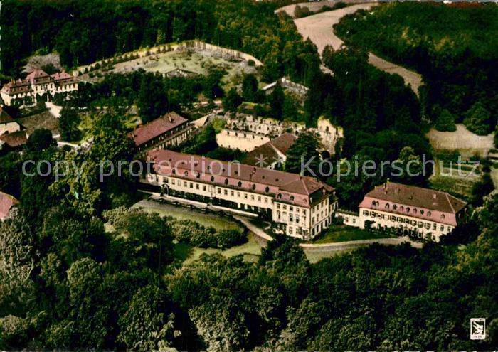 Arnsburg Hessen Kloster 12. Jhdt. Gottesackertal Fliegeraufnahme