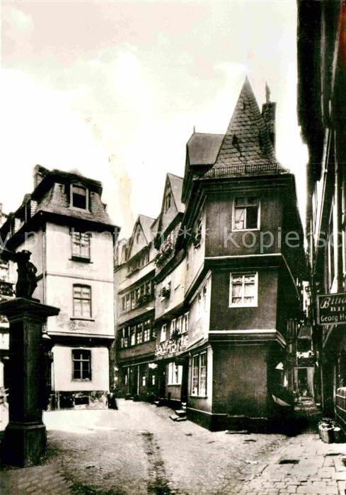 Frankfurt Main Goldhutgasse Fuenffingerplatz