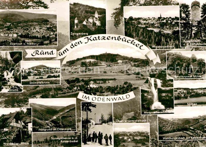 Odenwald Rund um den Katzenbuckel