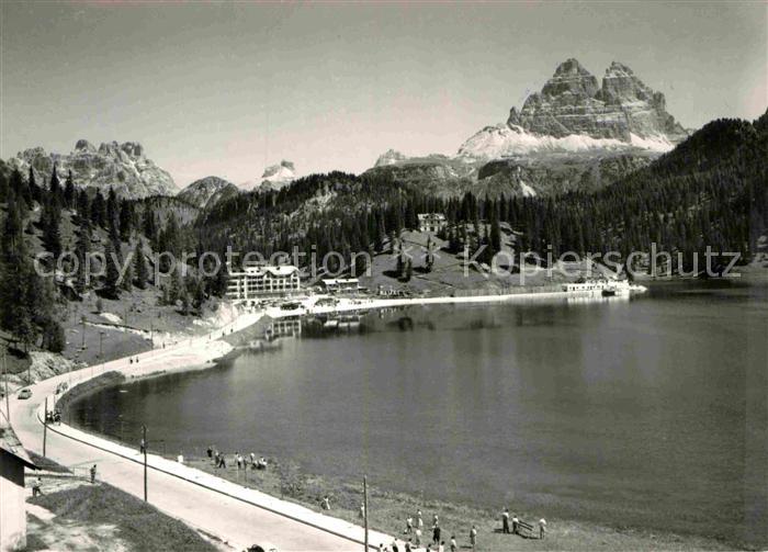 Lago di Misurina Tre Cime di Lavaredo Dolomiti Drei Zinnen Dolomiten