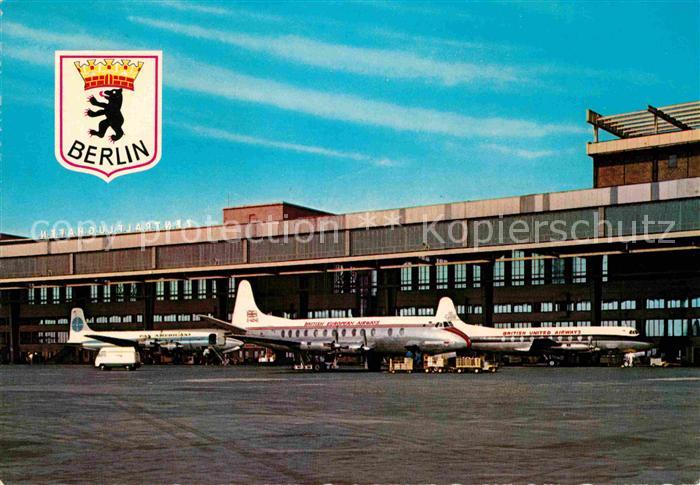 BERLIN  CITY Zentralflughafen Tempelhof Passagierflugzeug