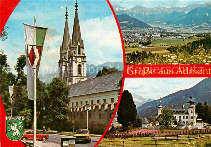 Admont Steiermark Panorama Blick gegen Haller Mauern Schloss Roethelstein Jugend