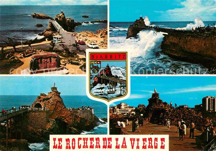 Biarritz Pyrenees Atlantiques Vues diverses du Rocher de la Vierge