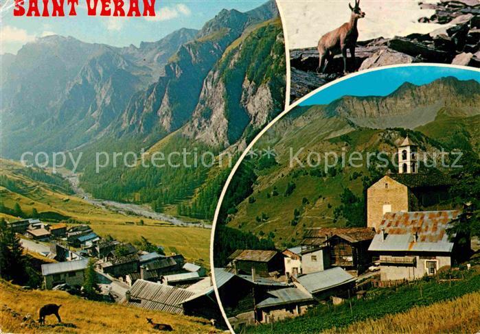 Saint-Veran Panorama Commune la plus haute d_Europe