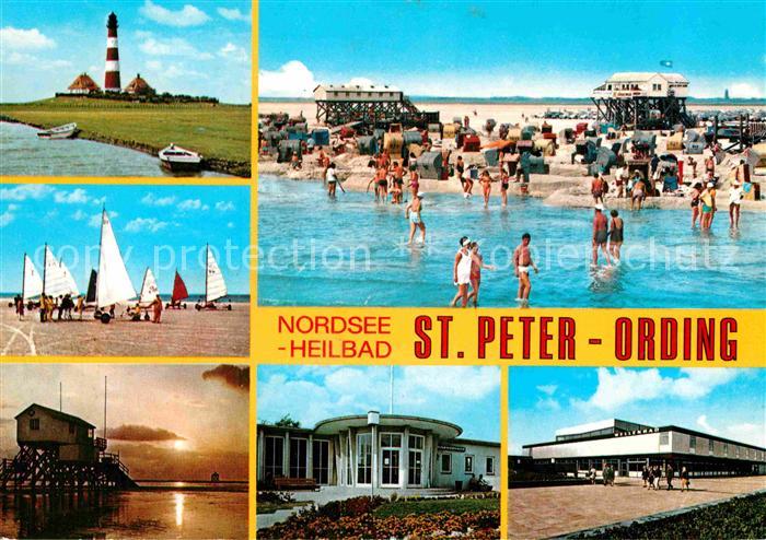 St Peter-Ording Leuchtturm Strandsegeln Kurhaus Nordseeheilbad