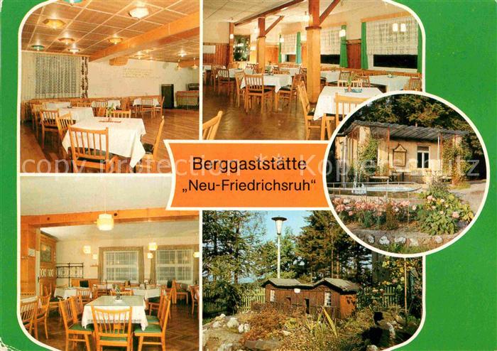 Affalter Berggaststaette Neu Friedrichsruh Saal Gartenanlage
