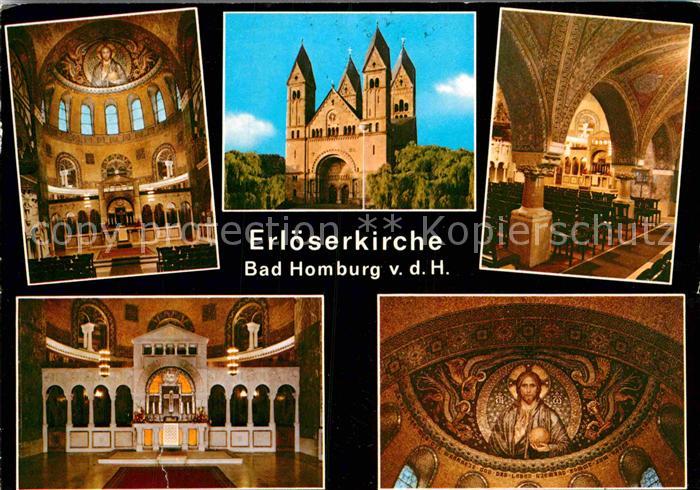 Bad Homburg Erloeserkirche Innenansichten