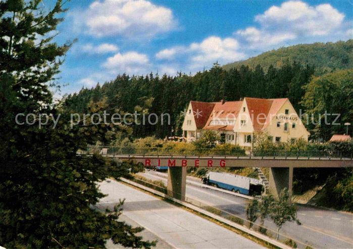 Rimberg Bad Hersfeld Autobahn Rasthaus Autobahnbruecke