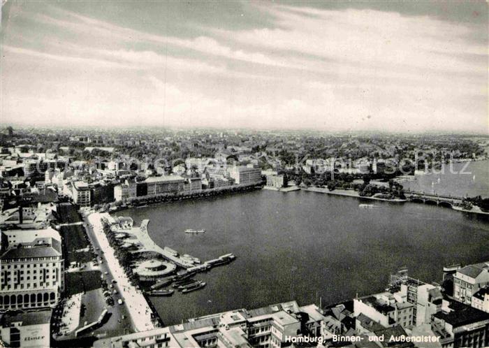 HAMBURG  CITY Binnenalster Aussenalster