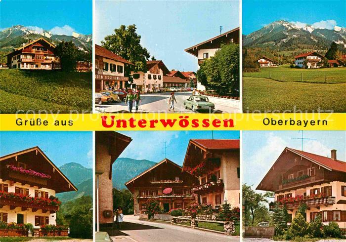 Unterwoessen Teilansichten Luftkurort Alpen
