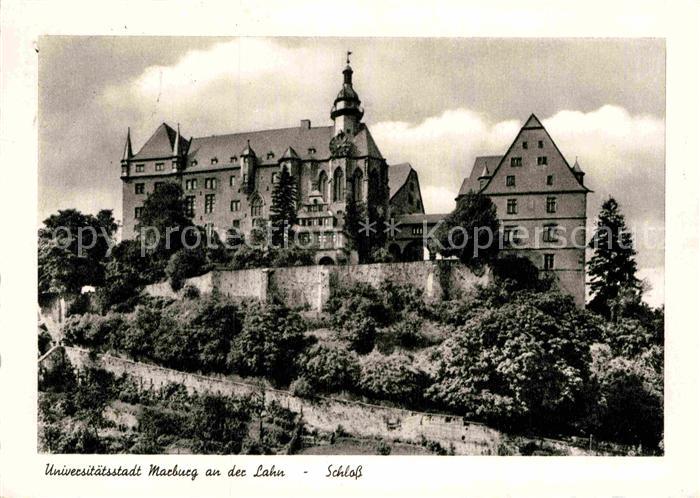 Marburg Lahn Schloss Universitaetsstadt