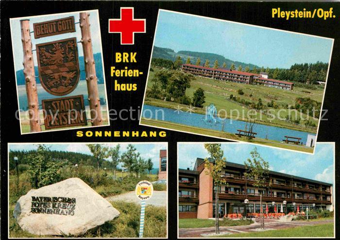 Pleystein BRK Ferienhaus Sonnenhang Schild Parkanlage