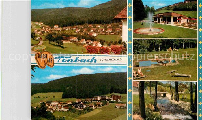 Tonbach Panorama Schwarzwald Bachlauf Gaststaette