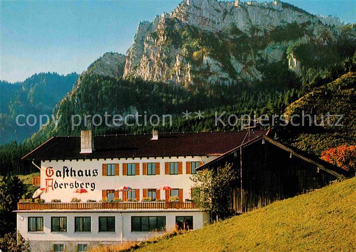 Rottau Chiemgau Berggasthaus Pension Adersberg Alpen