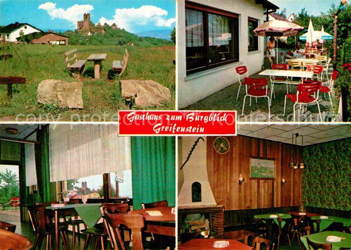 Greifenstein Hessen Gasthaus Zum Burgblick Terrasse