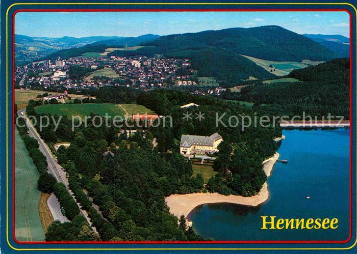 Meschede Hennesee Fliegeraufnahme