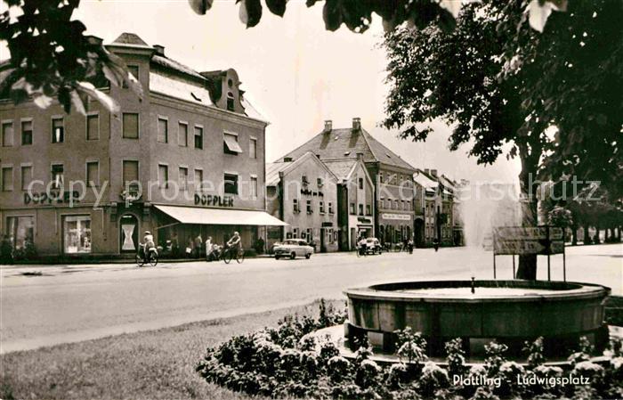 Plattling Isar Bayern Ludwigsplatz