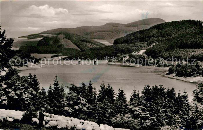 Meschede Partie an der Hennetalsperre