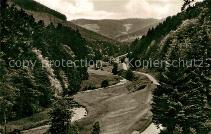 Wildbad Schwarzwald Panorama Eyachtal