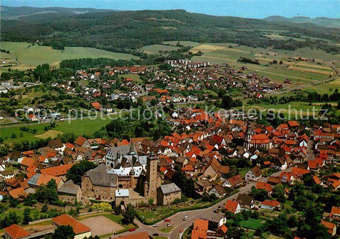Steinau Strasse Fliegeraufnahme