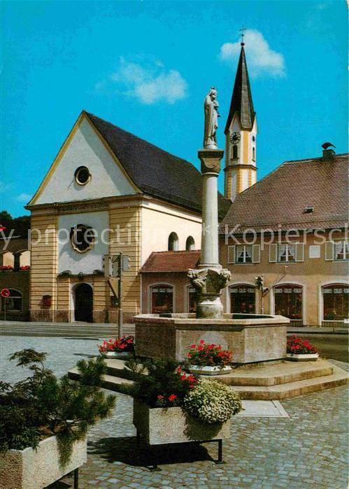 Bad Aibling Marienbrunnen Marienplatz Brunnen Moorheilbad