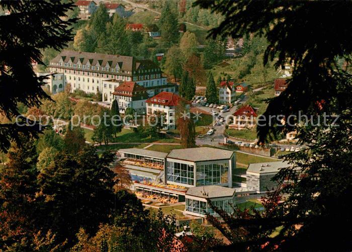Bad Wildbad Thermal Bewegungsbad Versorgungskuranstalt Kurort Schwarzwald