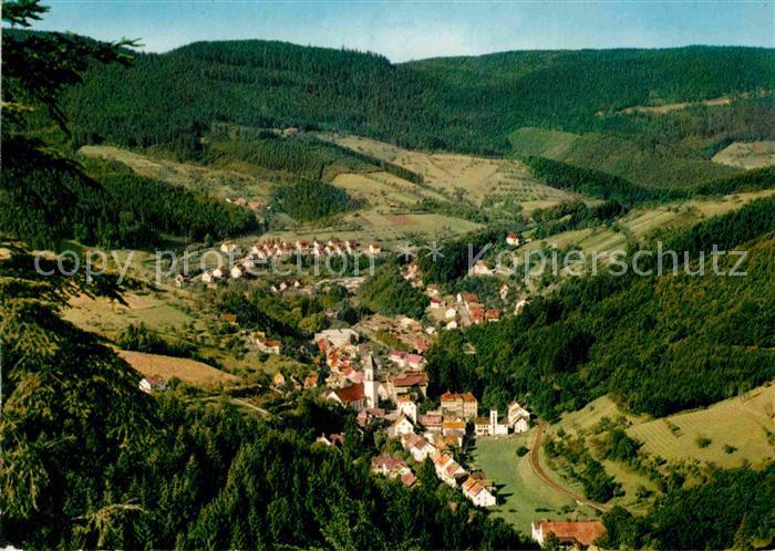 Bad Peterstal-Griesbach Panorama Kneippkurort im Renchtal Schwarzwald
