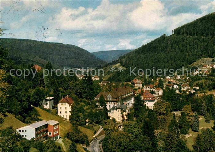 Bad Wildbad Panorama Kurort im Schwarzwald