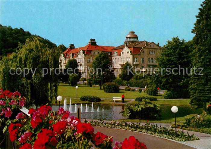 Bad Salzschlirf Kurhotel Badehof Kurpark
